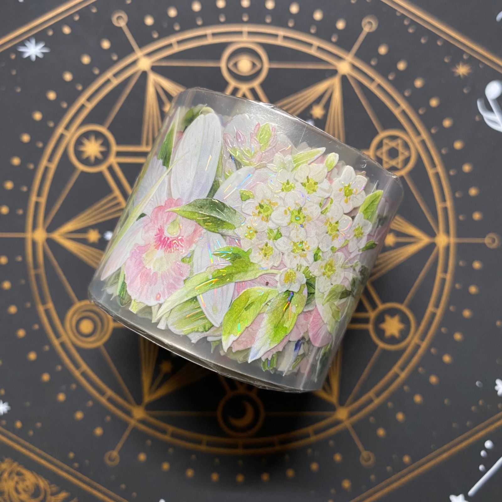 9026】海外 マステ 3/巻 貝殻光マスキングテープ お花系 - メルカリ