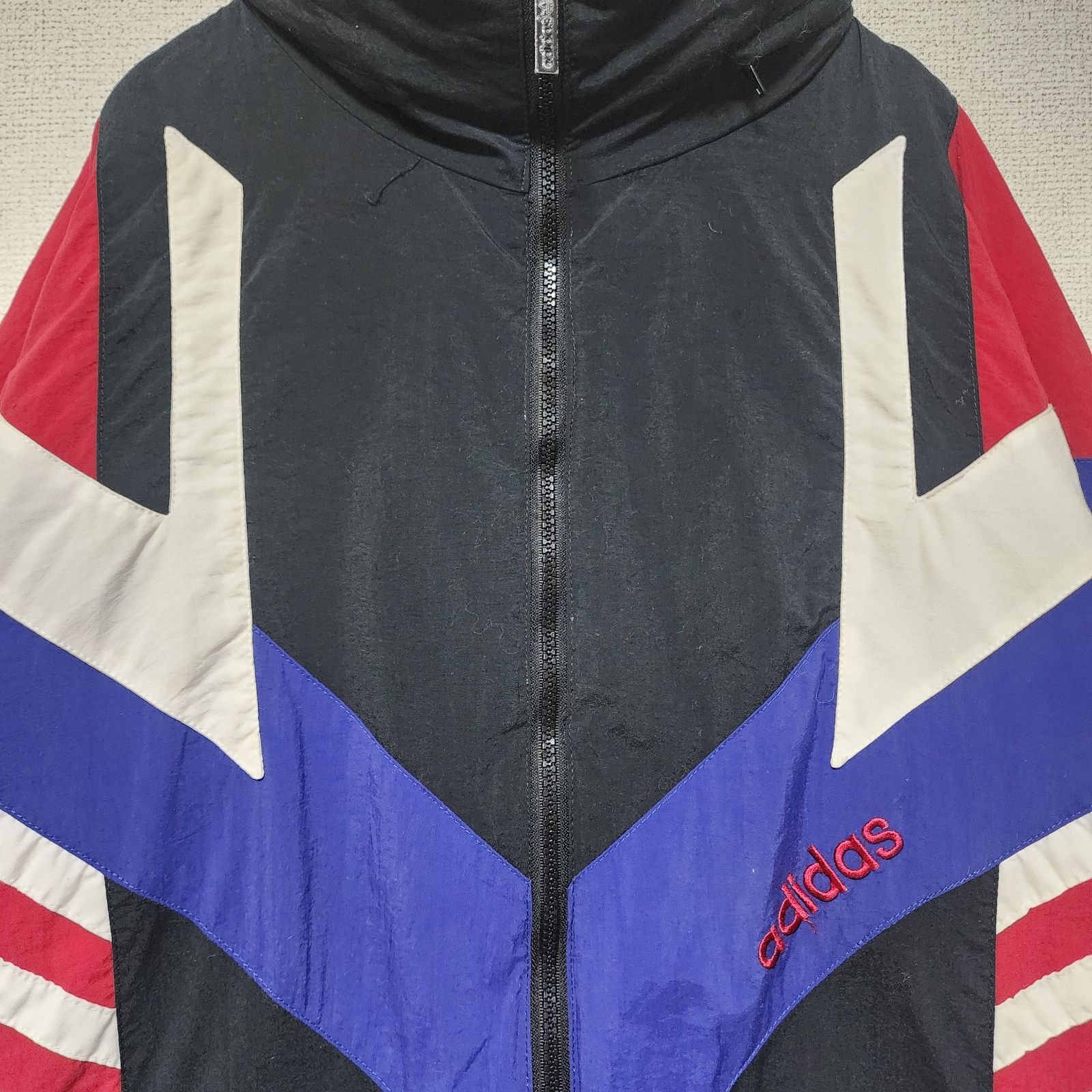 adidas アディダス 90s ヴィンテージ ナイロンジャケット トレフォイル