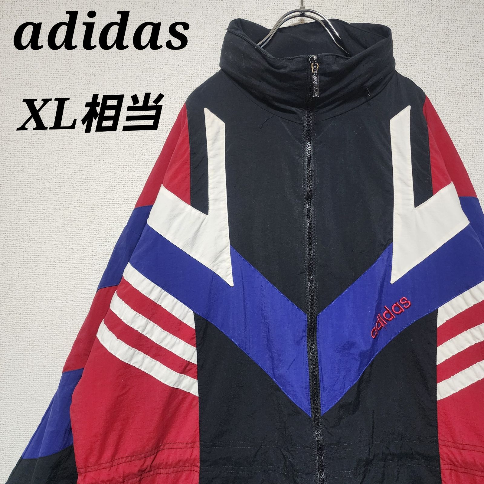 adidas アディダス 90s ヴィンテージ ナイロンジャケット トレフォイル