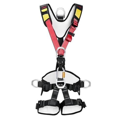 CAMNAL ロッククライミングハーネスフルボディハーネス空中作業安全ベルト屋外ハーネスユニセックス保護装置 高所での作業 クライミング用 3 bc da 01