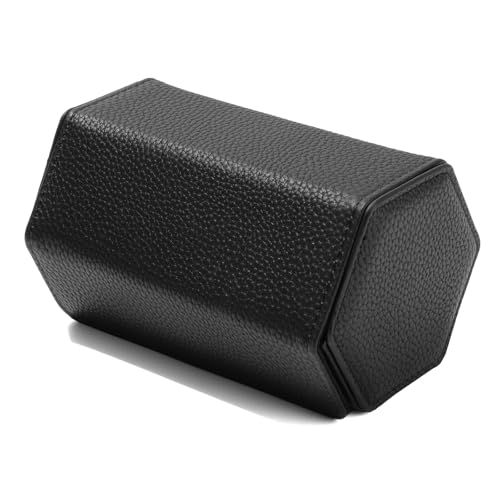 Oirlv 時計ケース 腕時計 ケース 2本 持ち運び PUレザー トラベル 出張 プレゼントなどに適当 適格請求書に対応 B 01901 ブラック 56087 ac