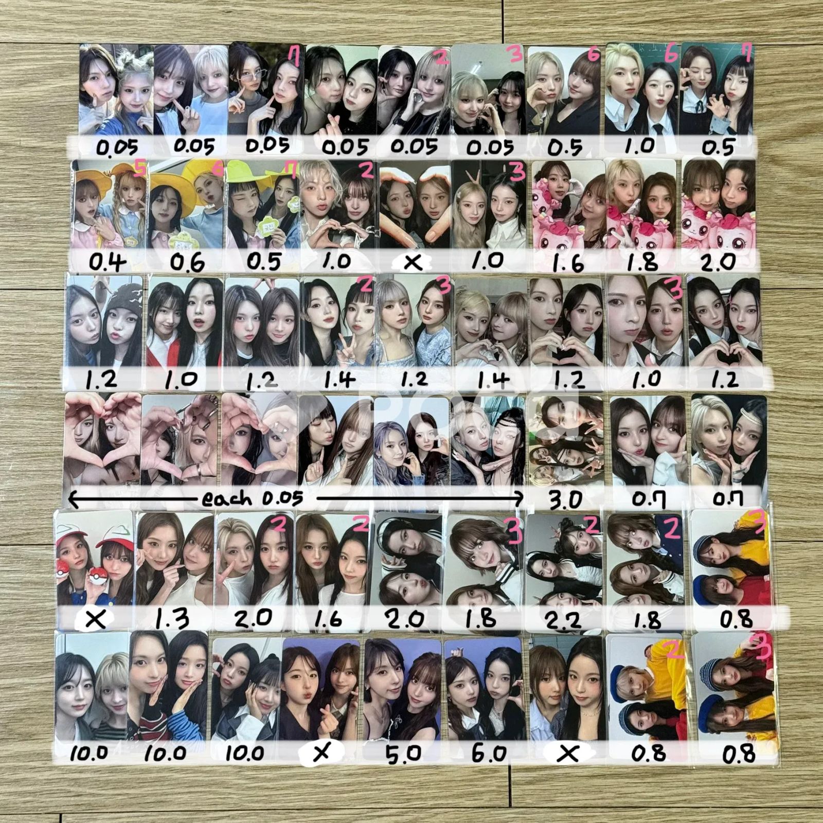 NMIXX エンミックス 集合/ユニット Fe3O4: STICK OUT Makestar - メルカリ