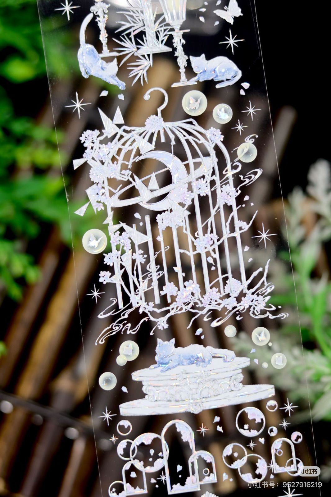 9030】海外 マステ 5/巻 PET 貝殻光マスキングテープ 半透明 装飾系