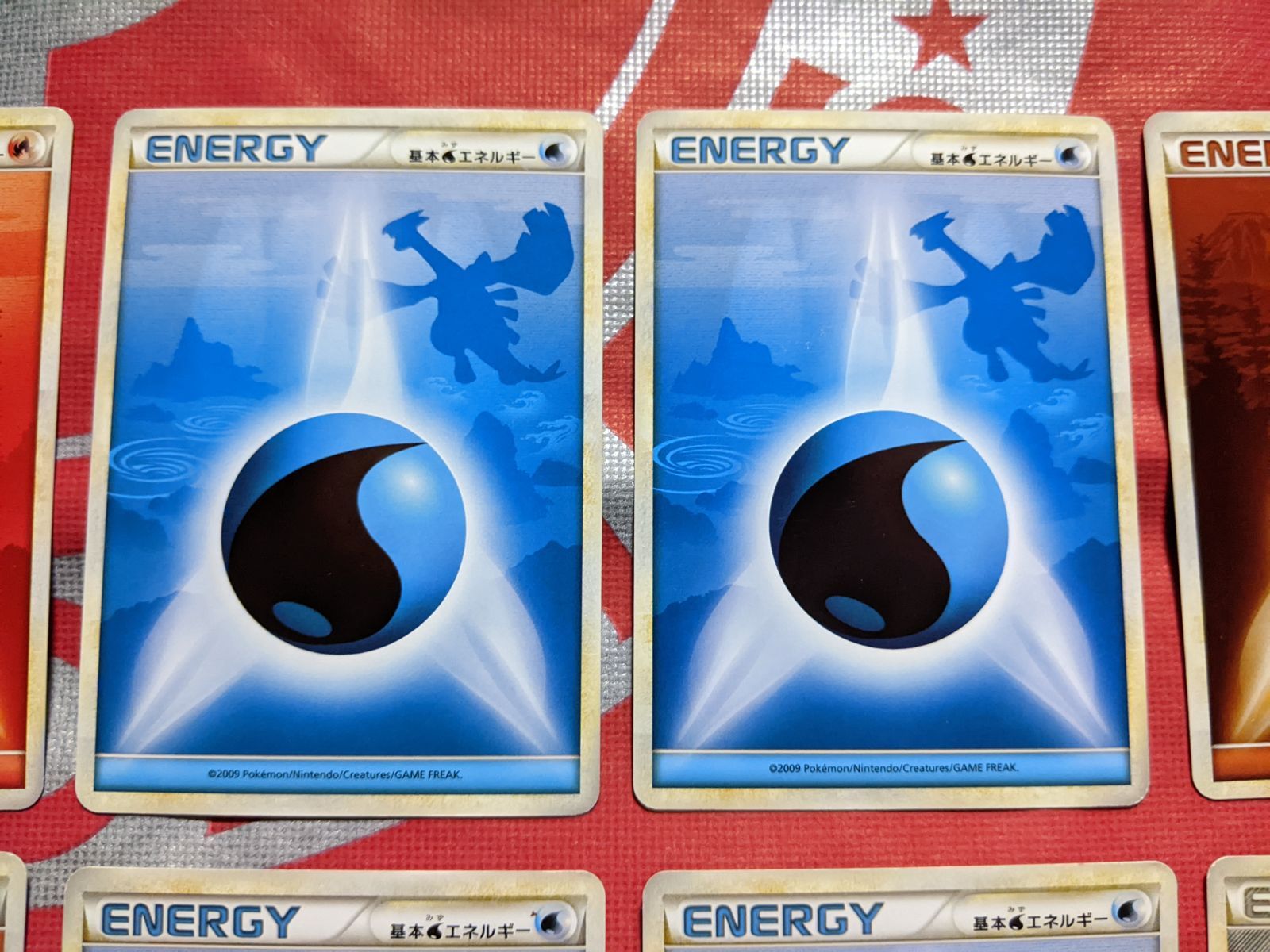 ポケモンカード レジェンドエネルギー炎 ホウオウ ×4、水 ルギア ×4