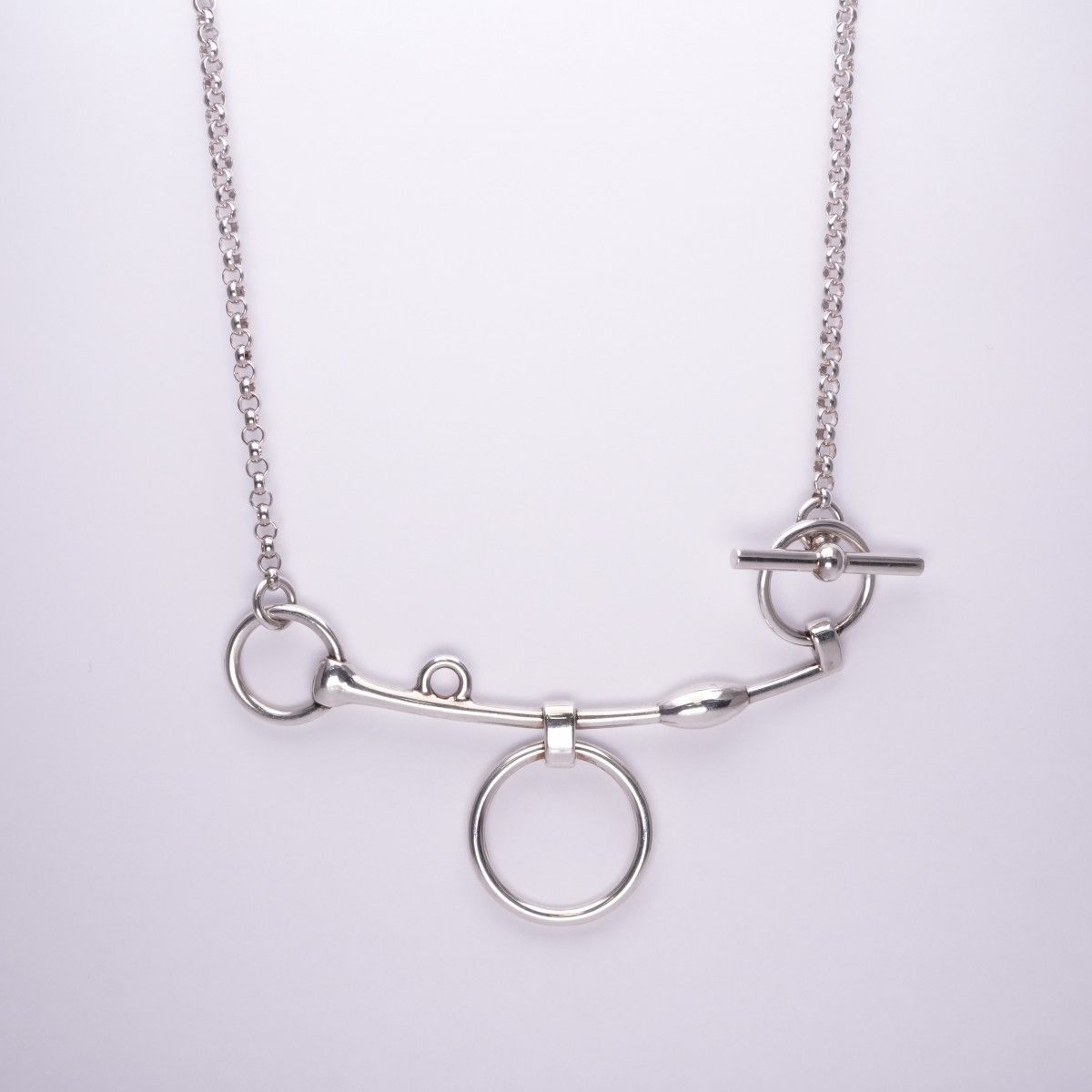 ■HERMES■ モール ドゥ ブリッド ネックレス ヴィンテージ Ag925 エルメス HERMES モール ドゥ ブリッド モール ドゥ ブリッド