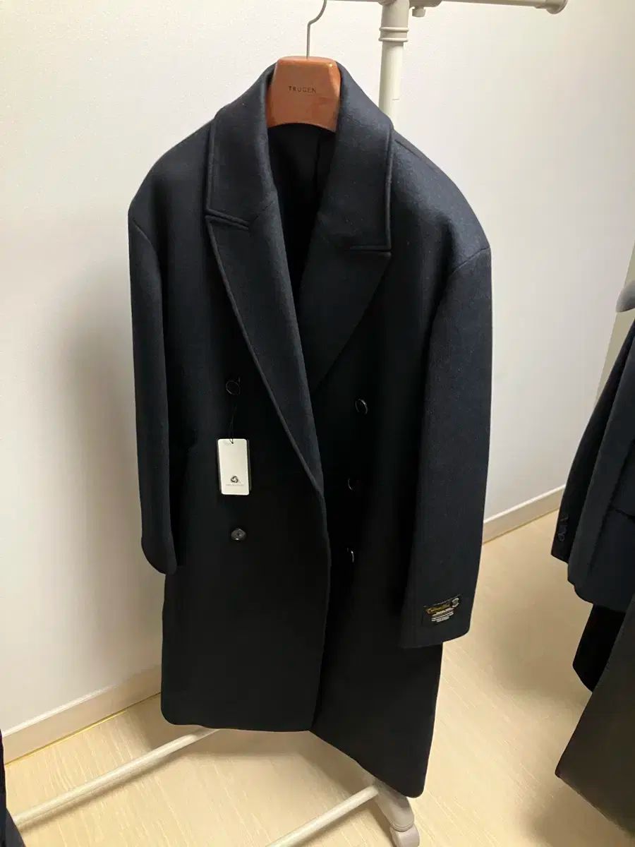  バッソ オム カシミア ブレンド ダブルコート 100 チェスターコート ジャケット アウター