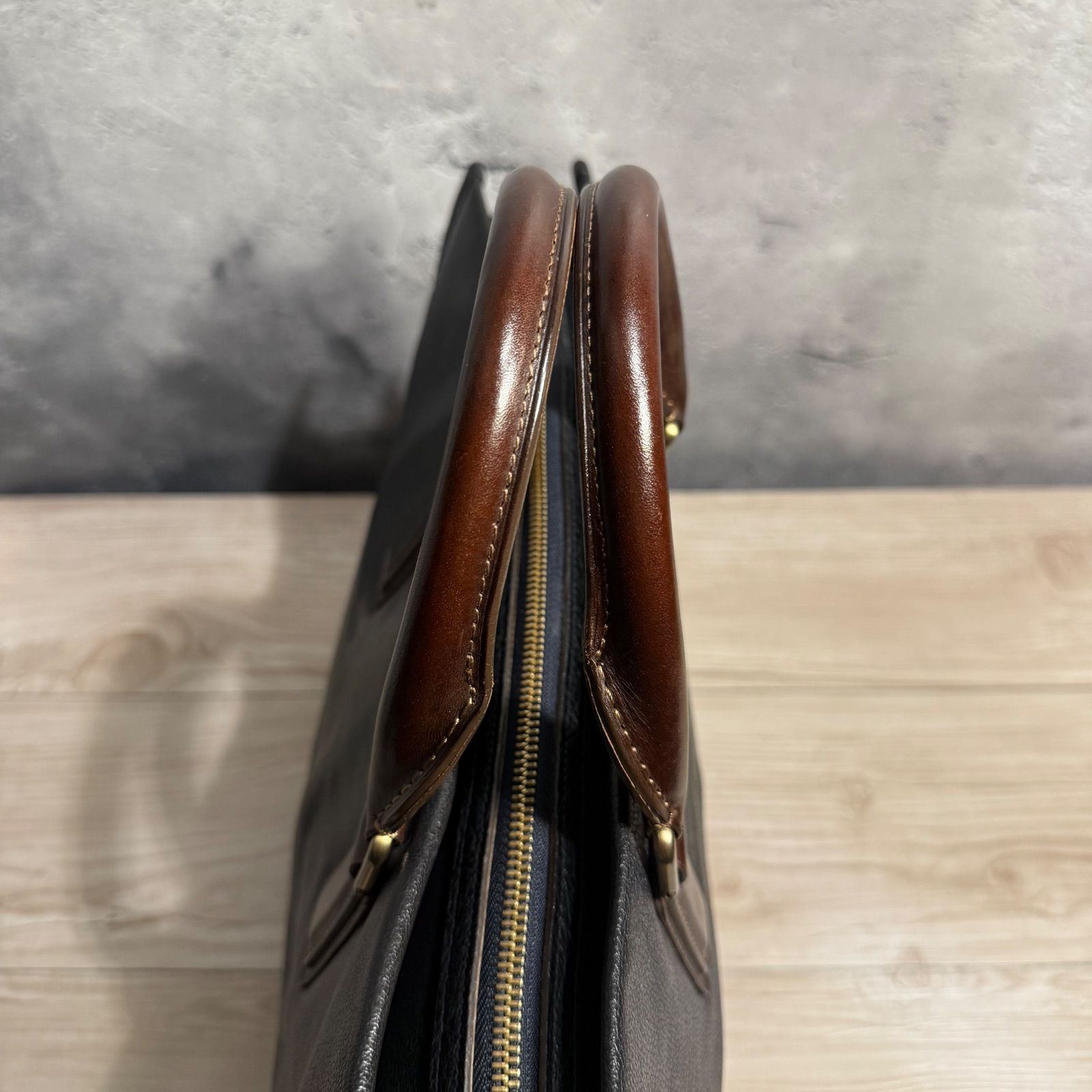 ✨土屋鞄 アルマス バッファロースクエアブリーフ ブラック