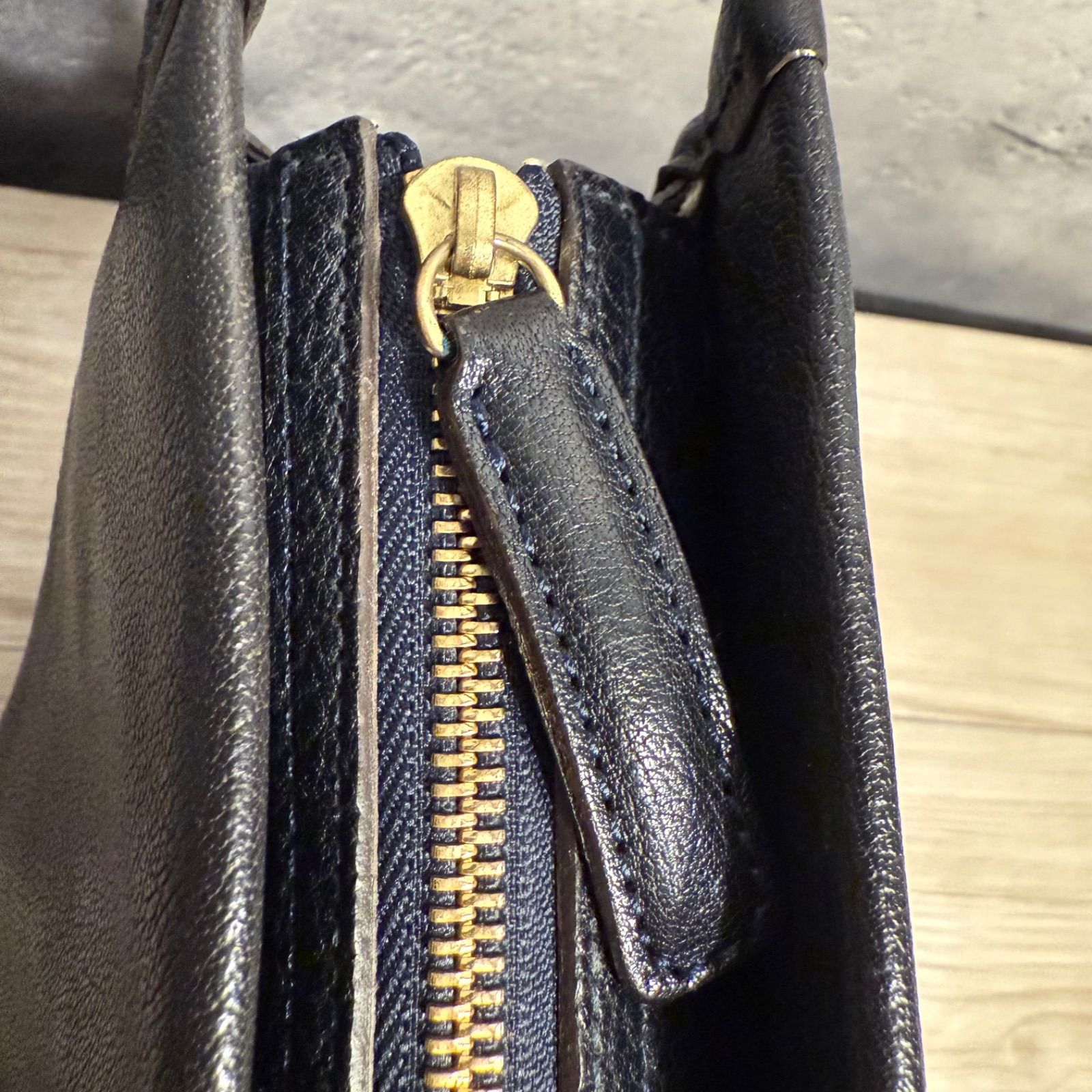 ✨土屋鞄 アルマス バッファロースクエアブリーフ ブラック