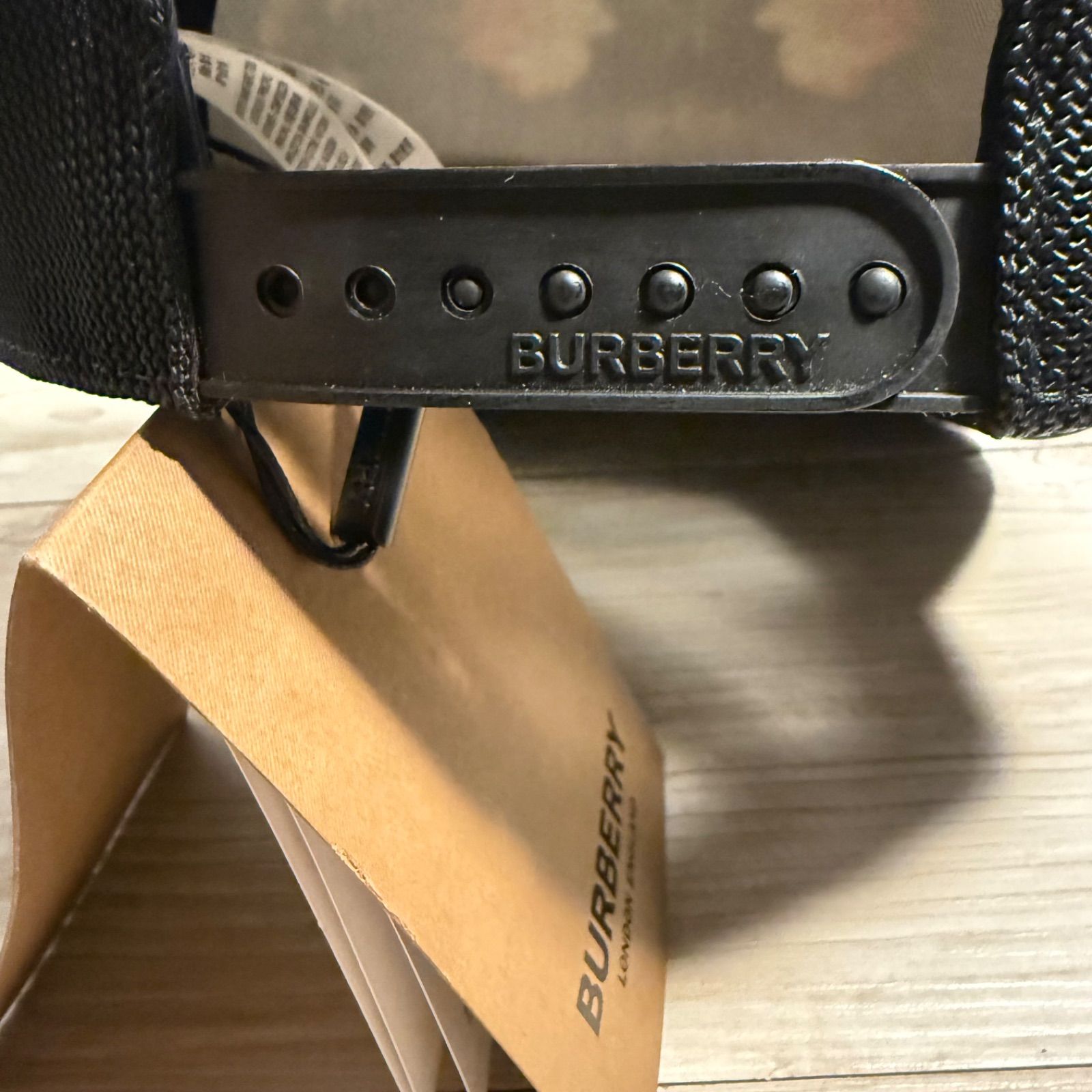 ✨新品未使用✨ BURBERRY バーバリー ベースボールキャップ メッシュ 