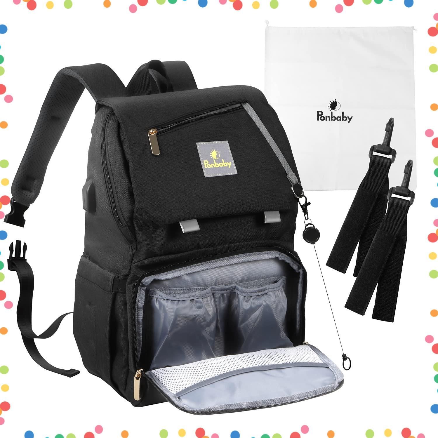 在庫 ギフト 出産祝い プレゼント 軽量 大容量 リュック バッグ ママのアイデアから生まれた マザーズバッグ マザーズリュック Ponbaby