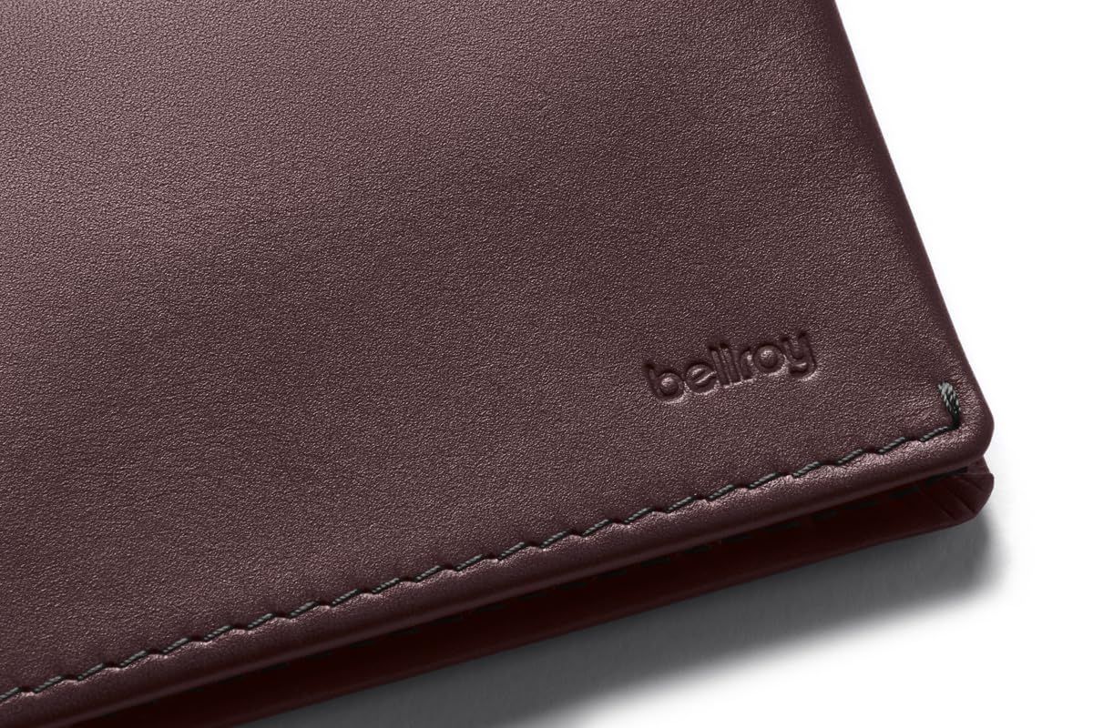 - Sleeve スリムレザーウォレット までのカードと紙幣 Slim DeepPlum Bellroy