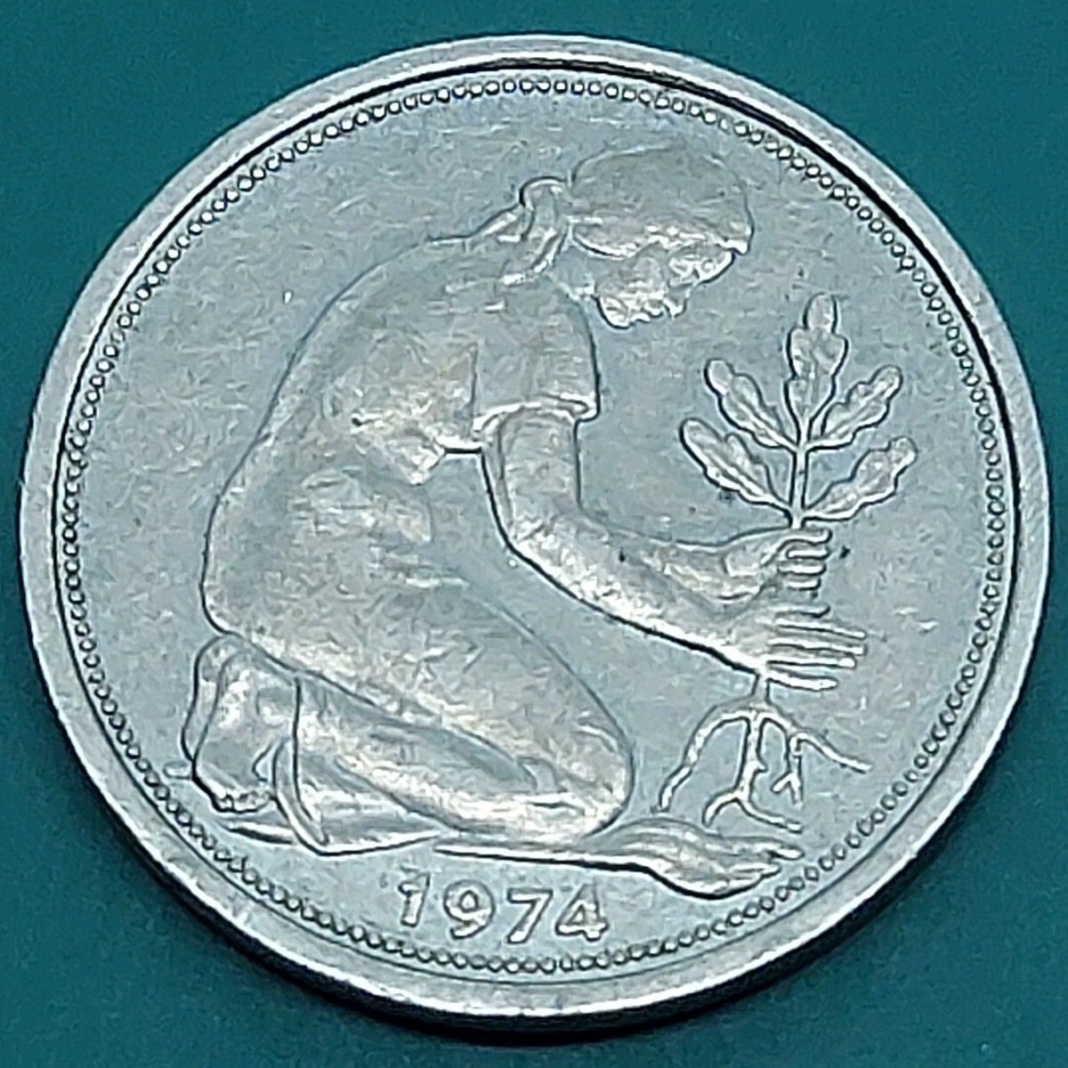 ドイツ　50ライヒスペニヒ　1925E 超希少　レア　古銭　外国　約5g ドイツ 50ライヒスペニヒ 1925E 超希少 レア 古銭 外国 約5g ドイツ 50