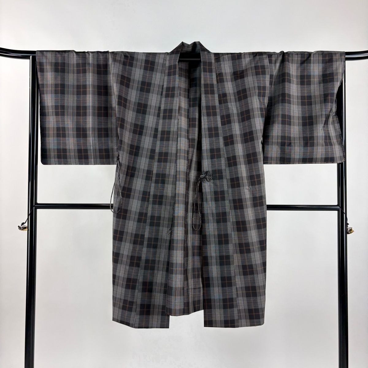 和装コート 大島紬地