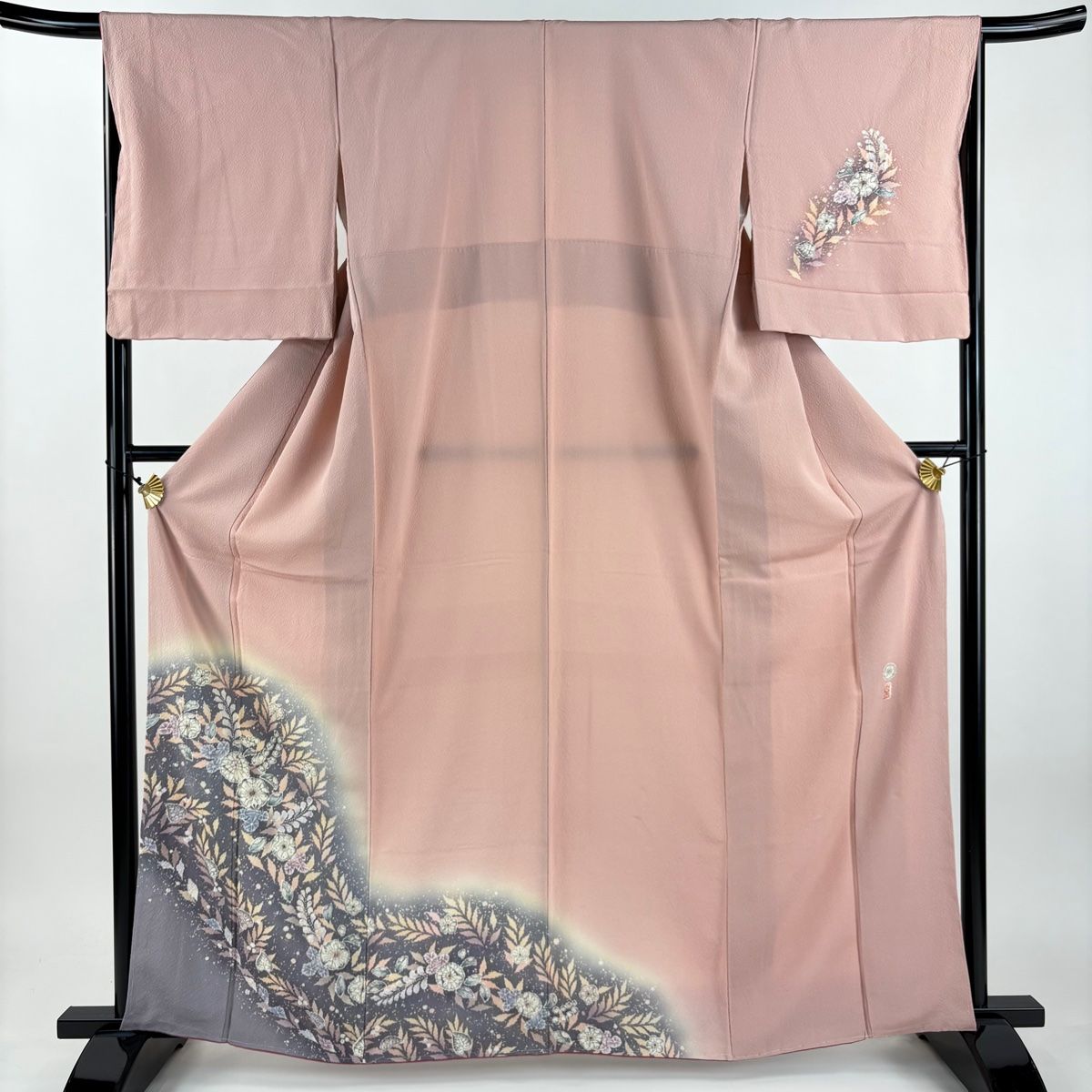 t*5様 翠山工房　やまと扱い 辻が花　訪問着　フルセット　美品　身丈171 裄 t*5様 翠山工房 やまと扱い 辻が花 訪問着 フルセット 美品