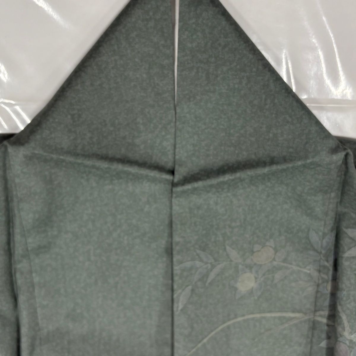 K*U様 【オークション】裄丈70cm 訪問着フルセット くすみ緑風景　正絹 袷 2025年最新】Yahoo!オークション -訪問着 裄70の中古品・新品・未使用