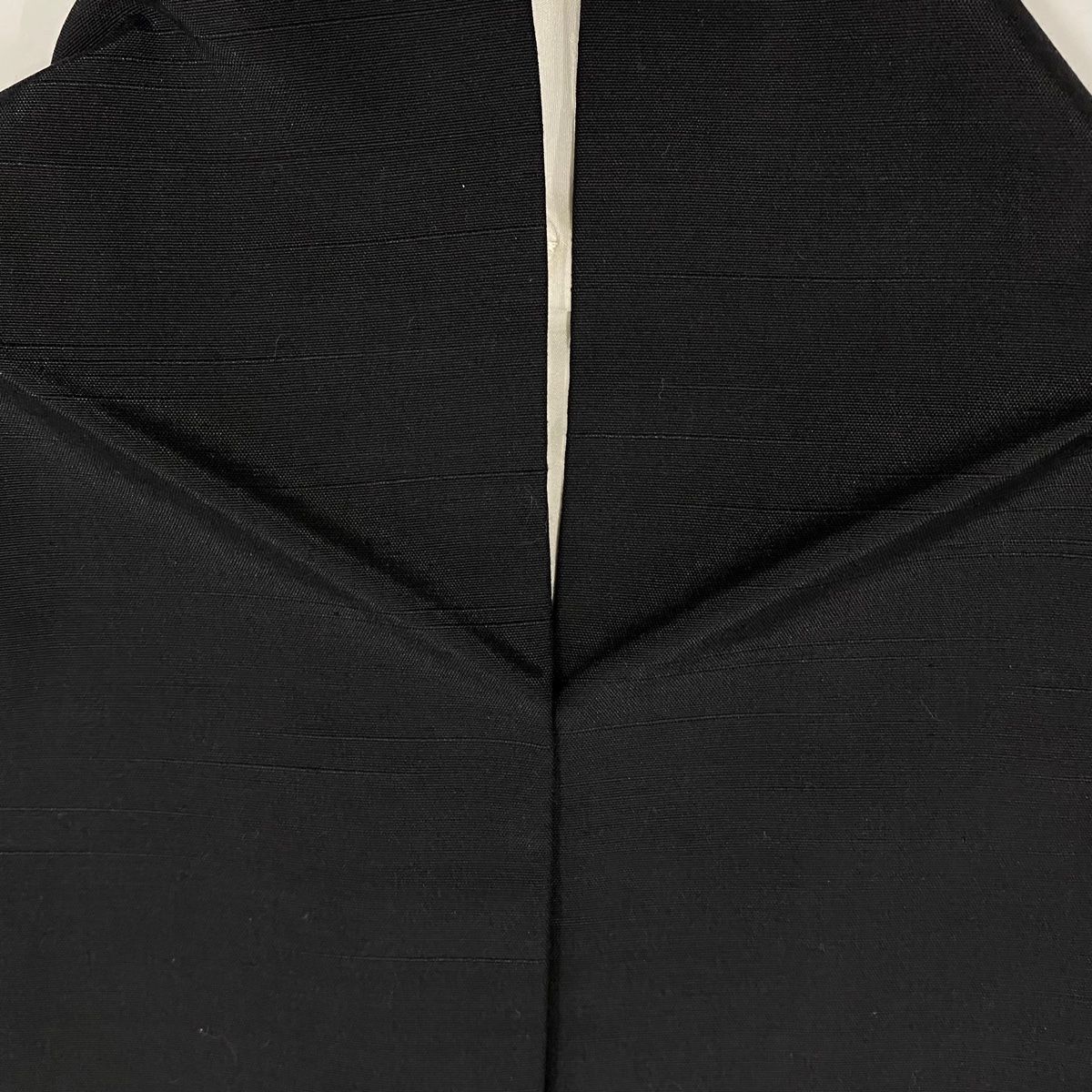 美品】 付下げ 身丈159.5cm 裄丈62cm S 袷 紬地 蝶 よろけ縞 縦ぼかし