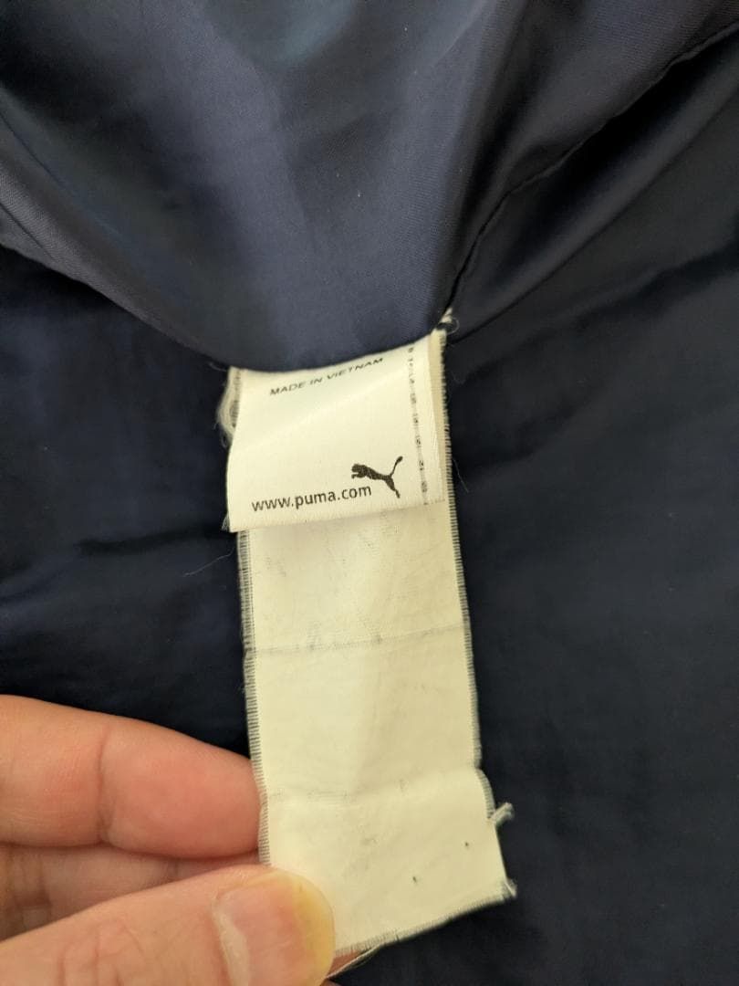 PUMA（プーマ）WIND CELL ロングコート/中綿コート ネイビー L ΣP