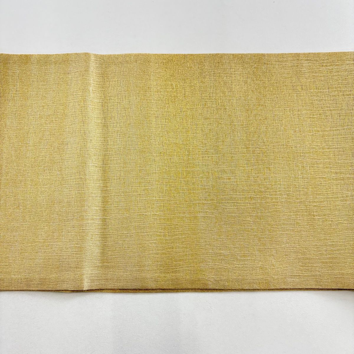 金糸正絹　袋帯 美品】 袋帯 名品 夏帯 枝花 鳥 金糸 金色 お太鼓柄 正絹 【中古