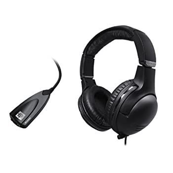 【】SteelSeries ゲーミングヘッドセット 7H USB 61051
