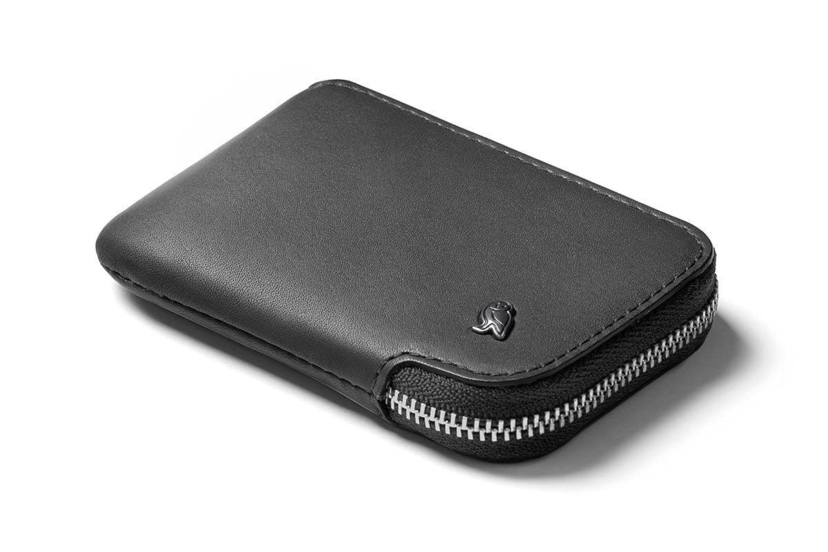 数量 Bellroy Leather Card Pocket Wallet カード までと紙幣 - CharcoalCobalt