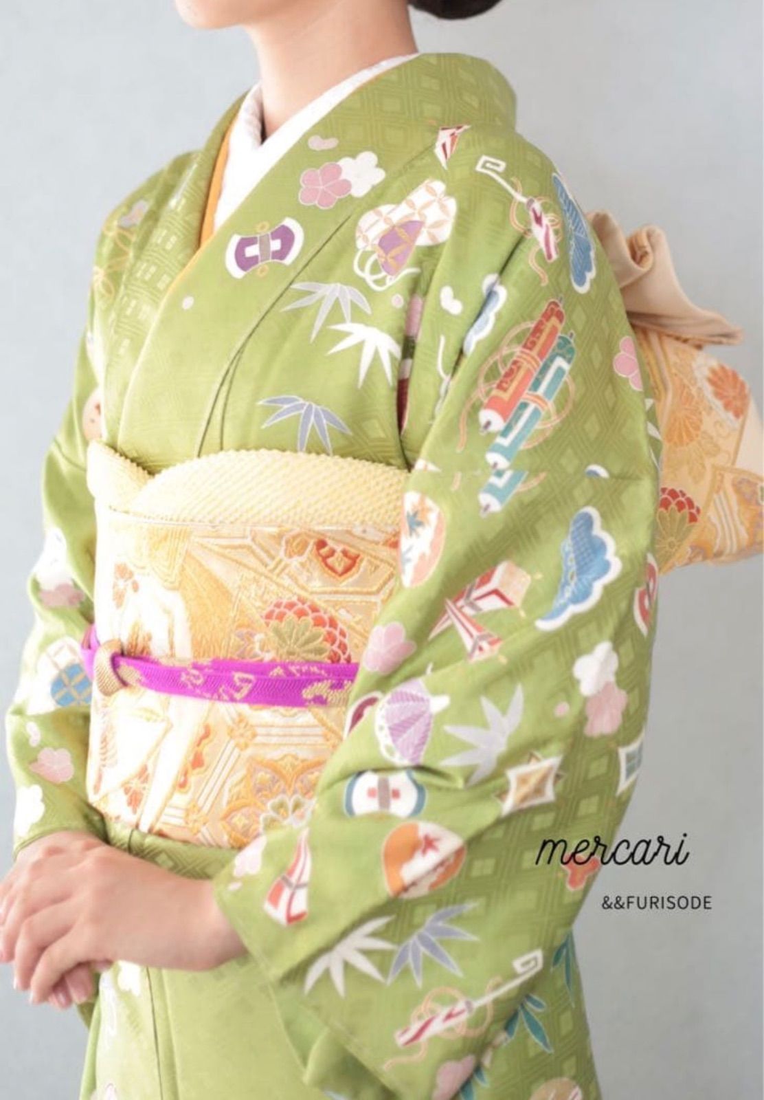 成人式 グリーン