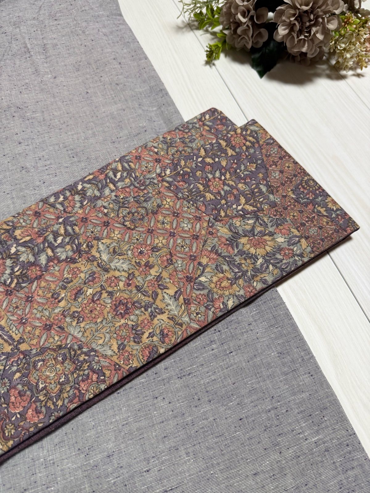 半幅帯 本場結城紬