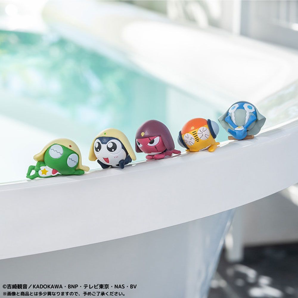 セット びっくら たまご ケロロ軍曹 ふろふちころりん カモミールのかおり バスボール 入浴剤 バスボム 男の子 女の子 おもちゃ マスコット プレゼント ギフト 3才以上