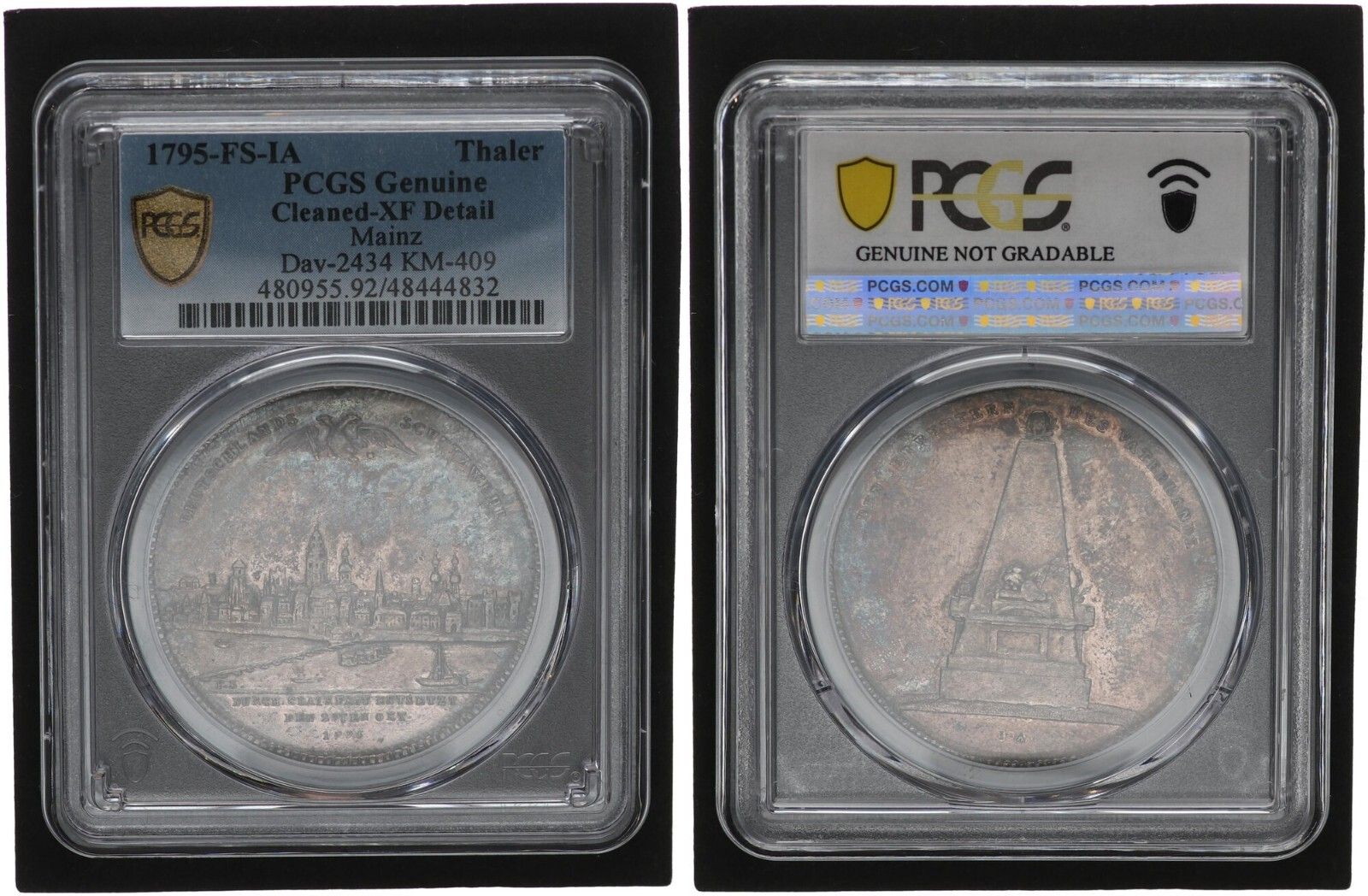 マインツ大司教区会議ターラー 1795 XF