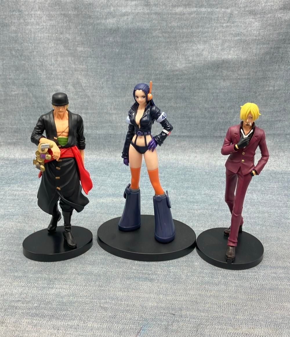 ワンピース フィギュア まとめ売り ONEPIECE ルフィ ゾロ サボ エース ワンピース マニア エース ルフィ サボ フィギュア 3体セット 箱なし