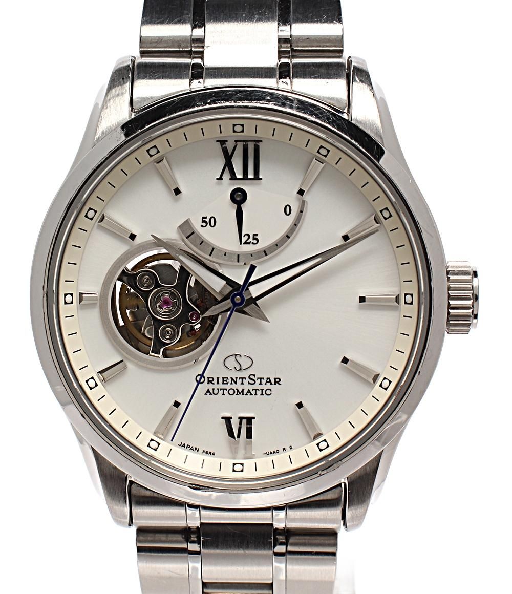 オリエントスター 腕時計 F6R4-UAA0 自動巻き ホワイト メンズ Orient Star