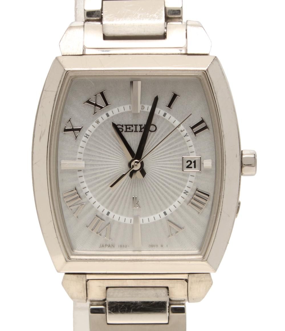セイコー 腕時計 ルキア LUKIA 1 B 32-0 AV 0 ソーラー シルバー レディース SEIKO