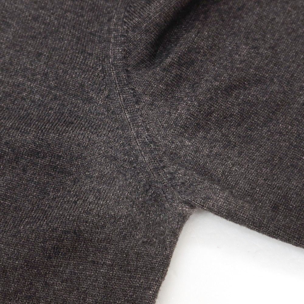 中古】クルチアーニ CRUCIANI ガーメントダイ ウール Vネック プル