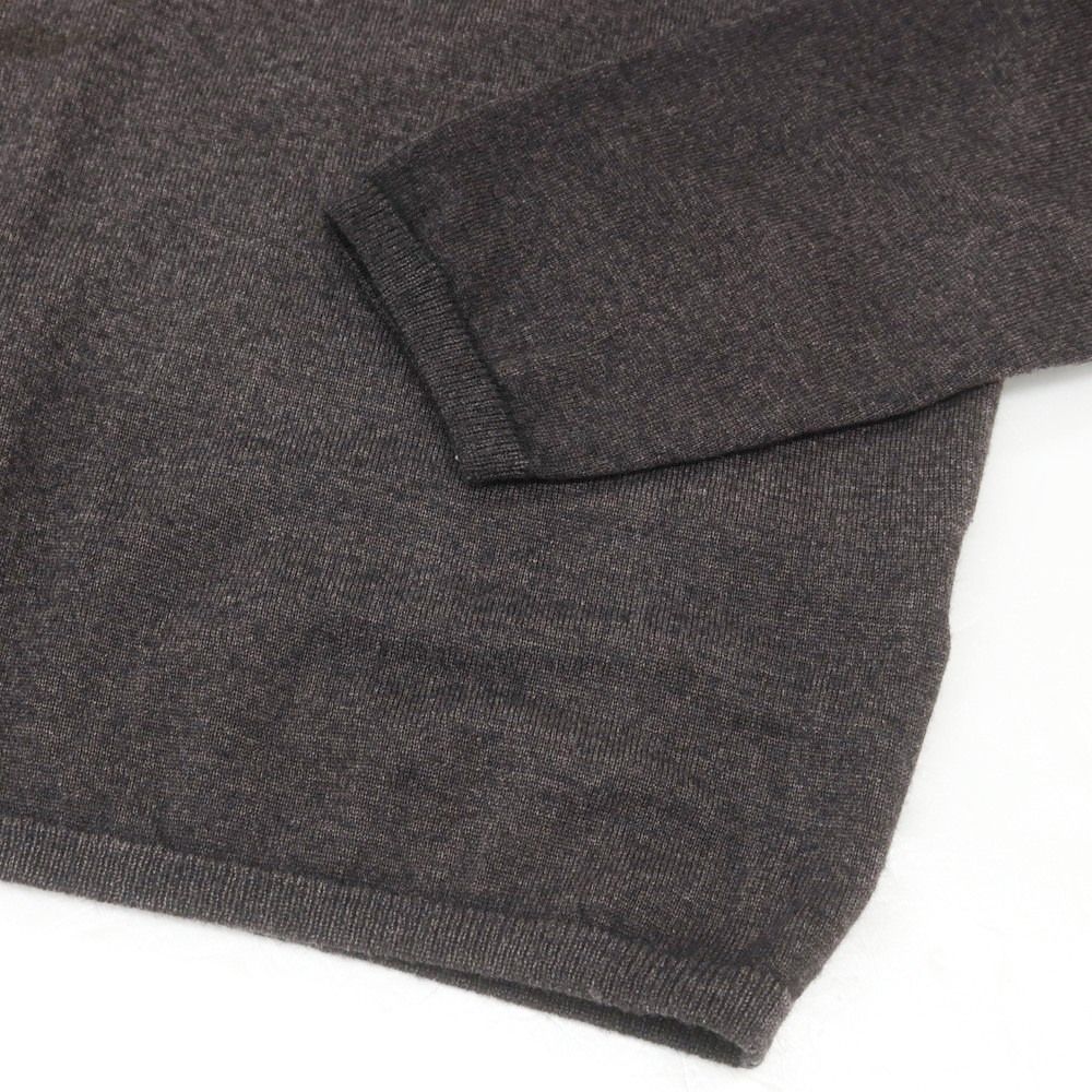 中古】クルチアーニ CRUCIANI ガーメントダイ ウール Vネック プル