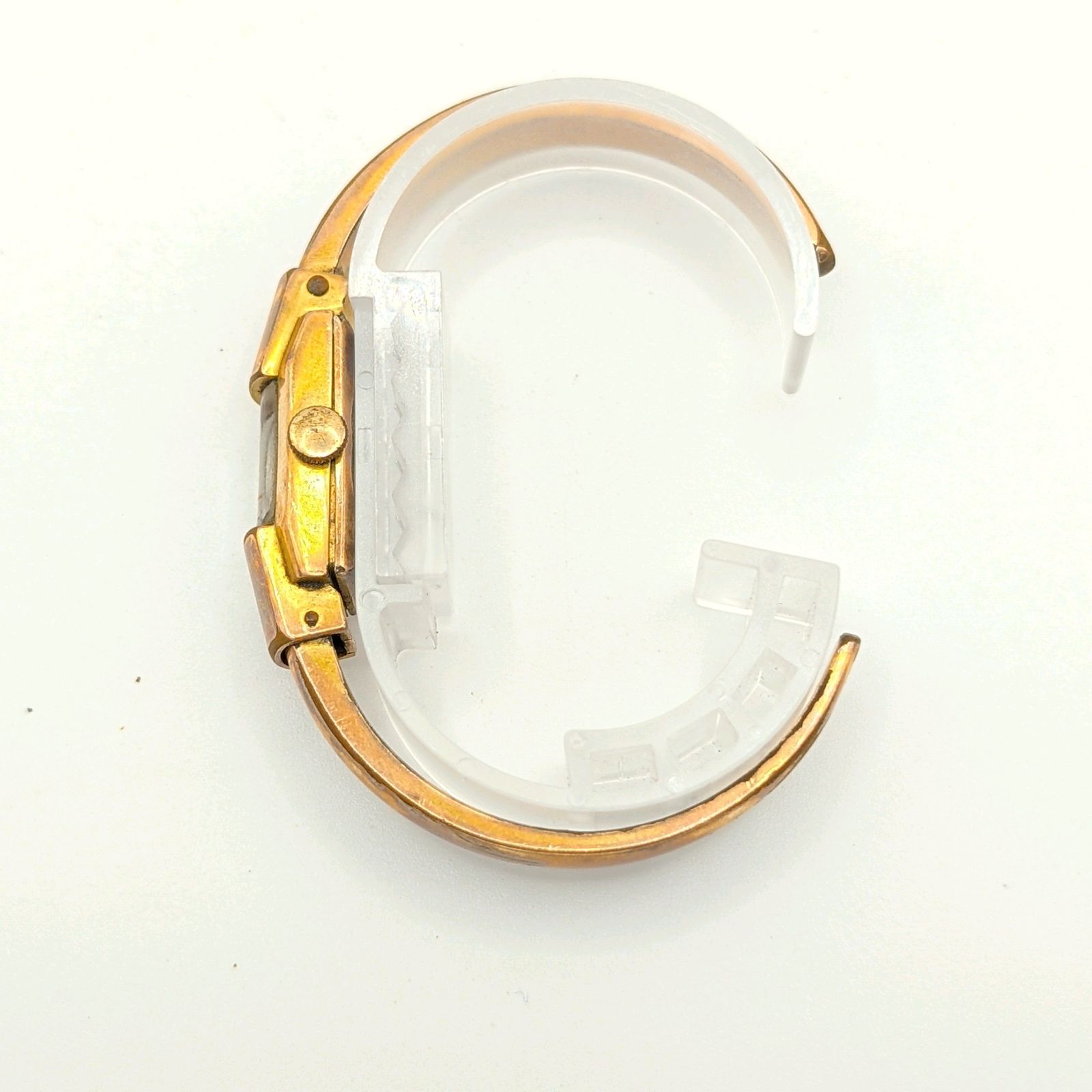 RADO Bracelet Watch Hand-Winding Ladies Square Gold Y2K 00S