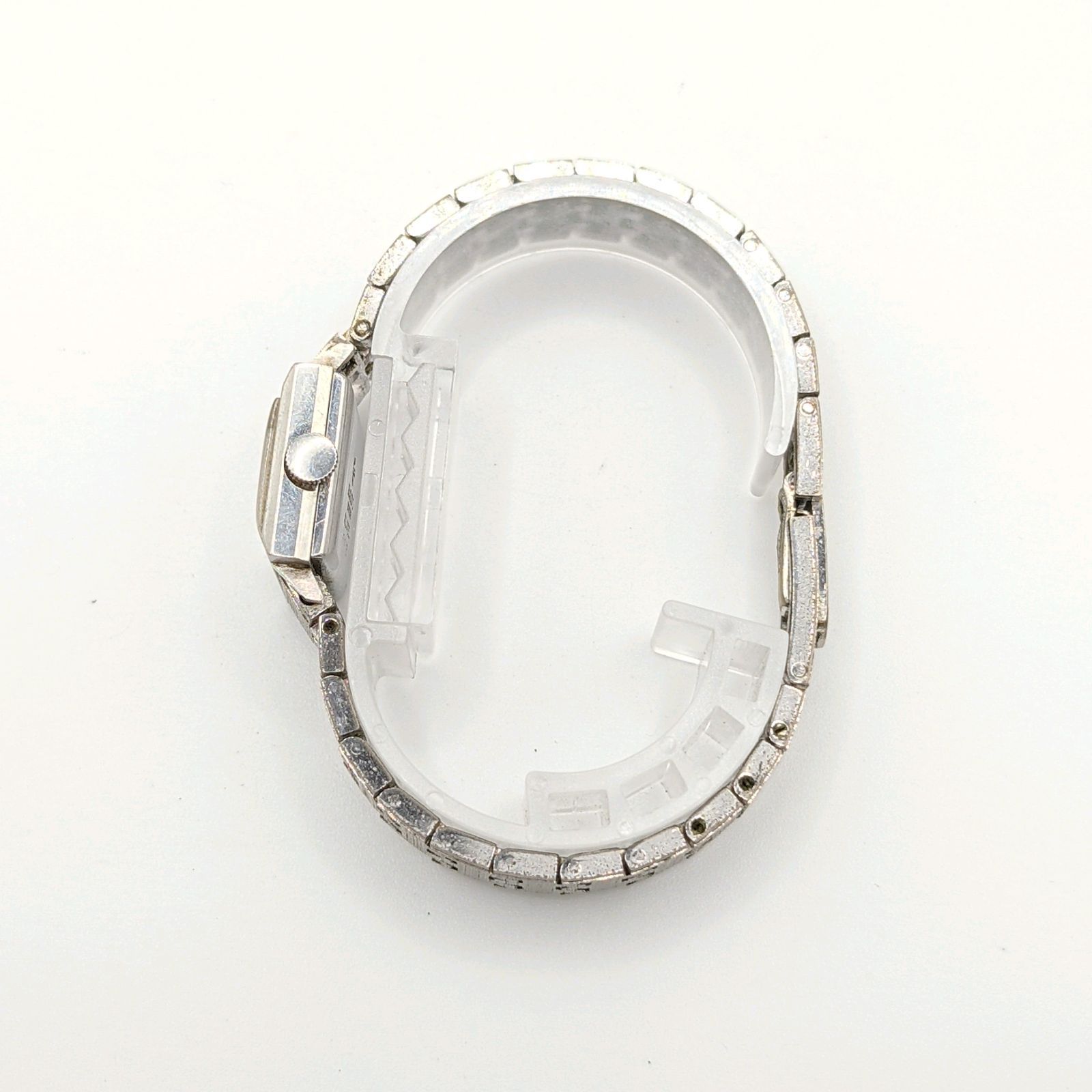RADO Watch Hnad-winding Ladies Silver Square Y2K 00S Vintage Not ...