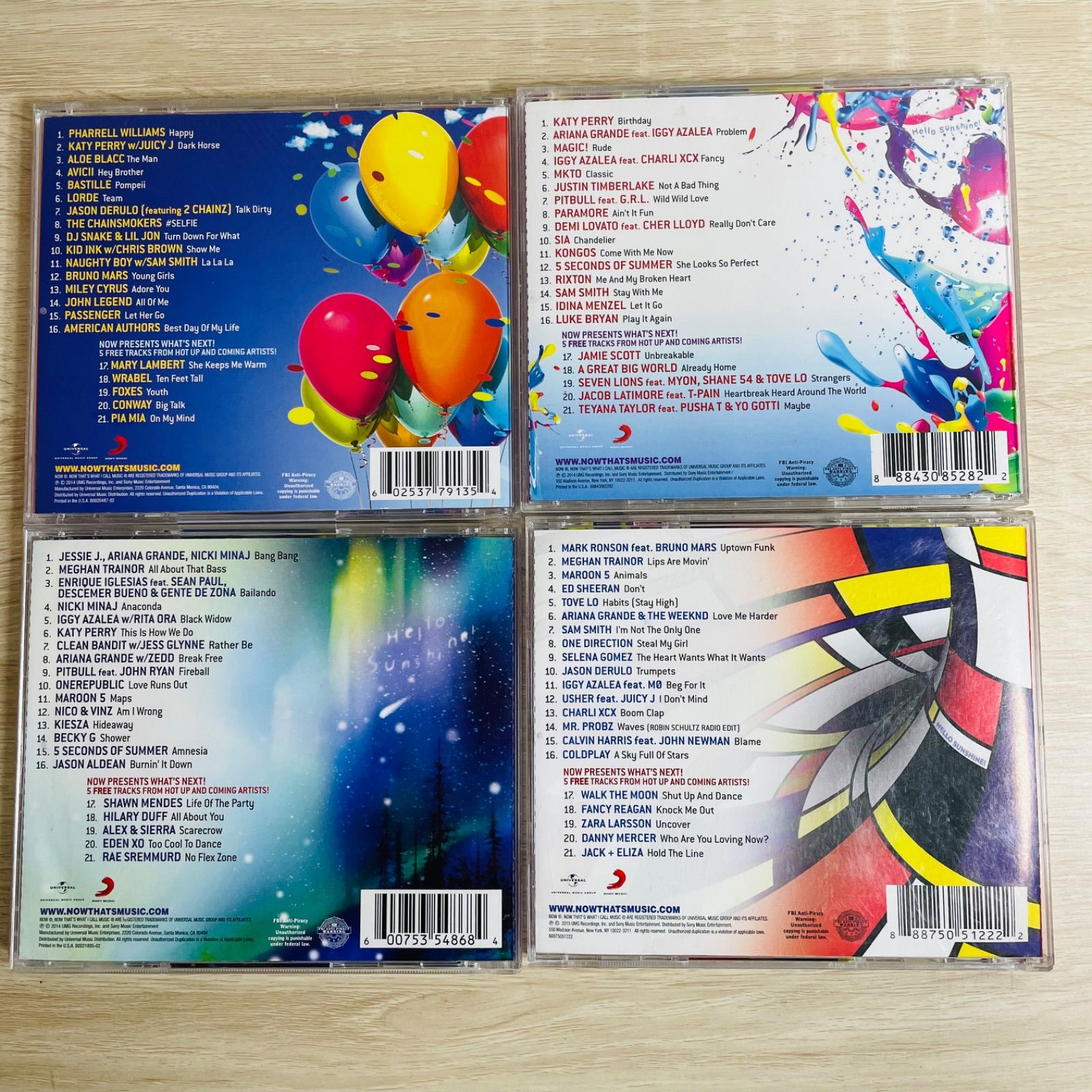 オムニバス NOW THAT'S WHAT I CALL MUSIC 洋楽コンピレーションCD