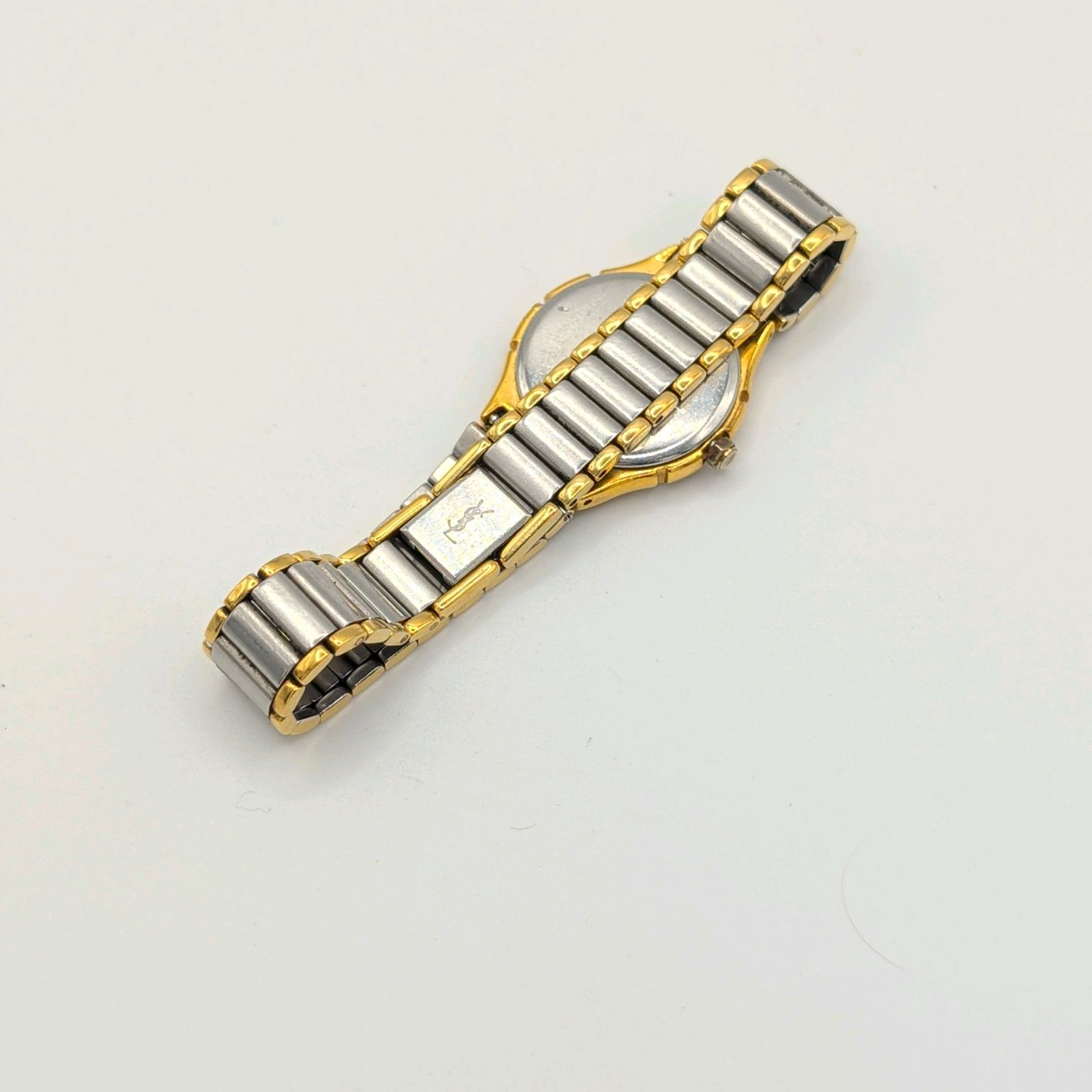 Yves Saint Laurent Watch quartz Ladies Gold Silver Combi Y2K 00S