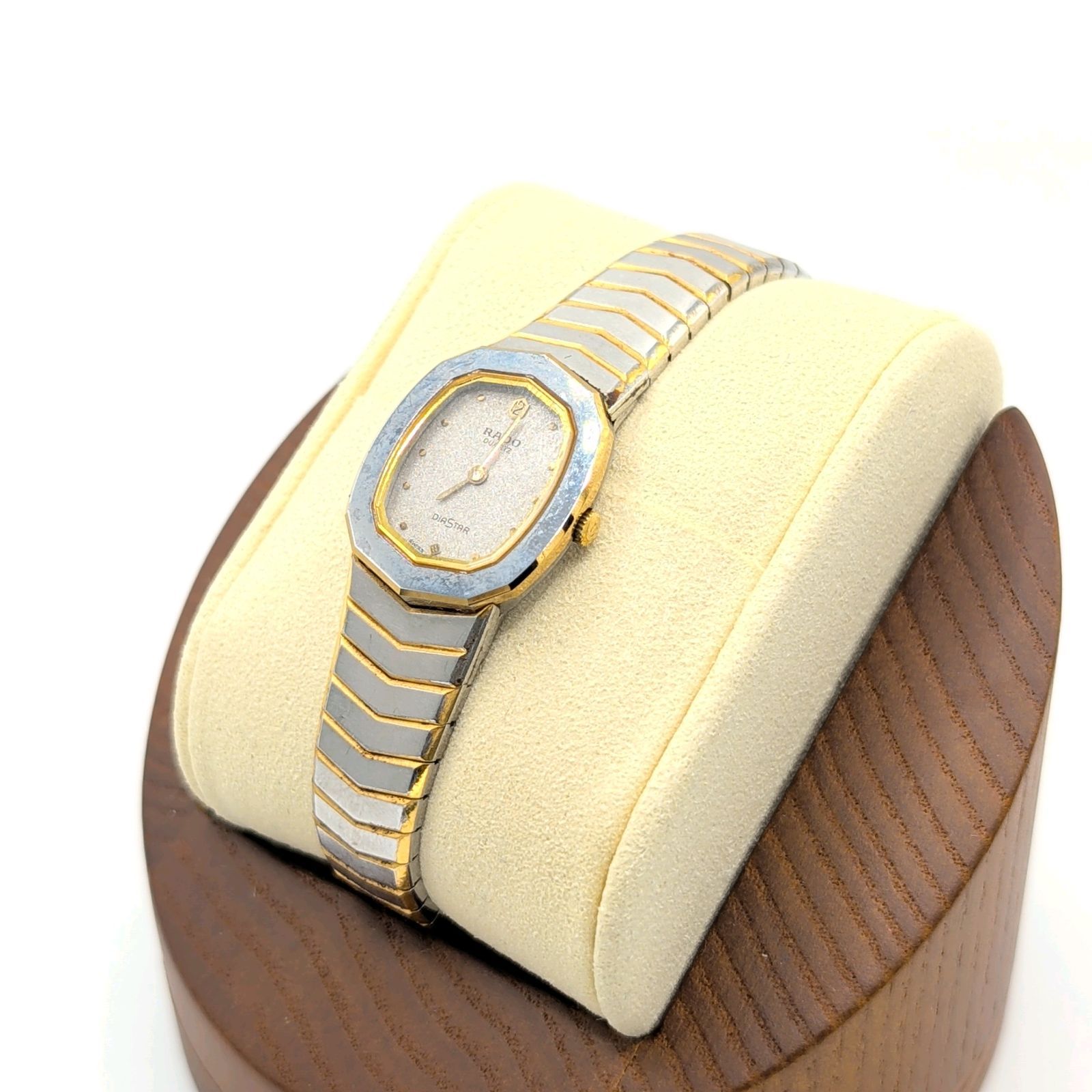 RADO DIASTAR Watch Quartz Ladies Square Gold Y2K 00S Vintage Not