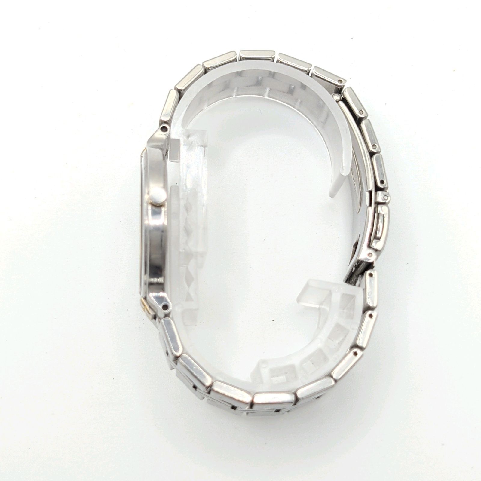 Yves Saint Laurent 9820-H13821 Watch quartz Men's Silver Y2K 00S