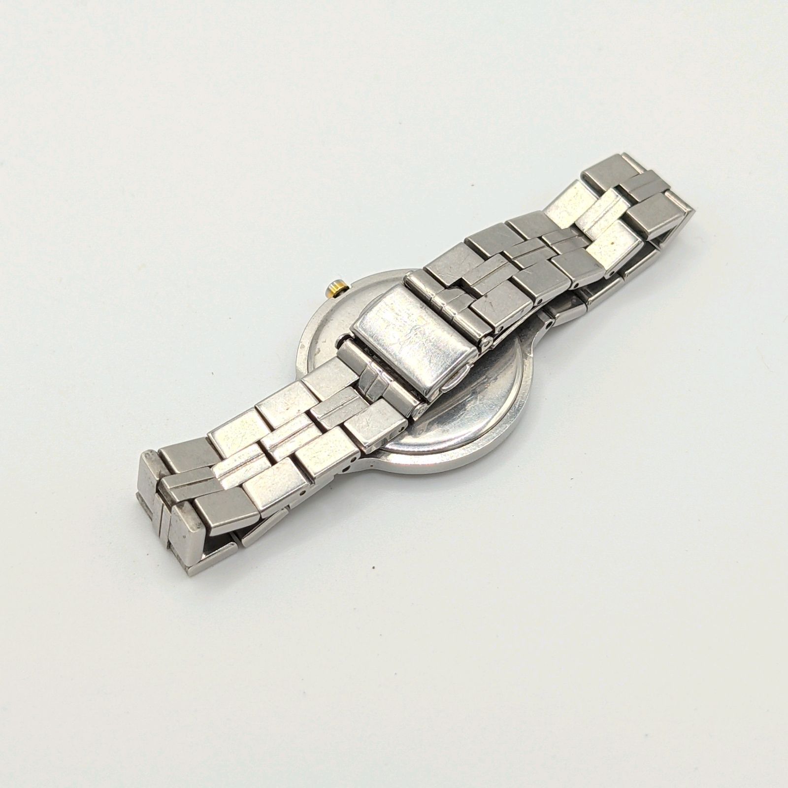 Yves Saint Laurent 9820-H13821 Watch quartz Men's Silver Y2K 00S