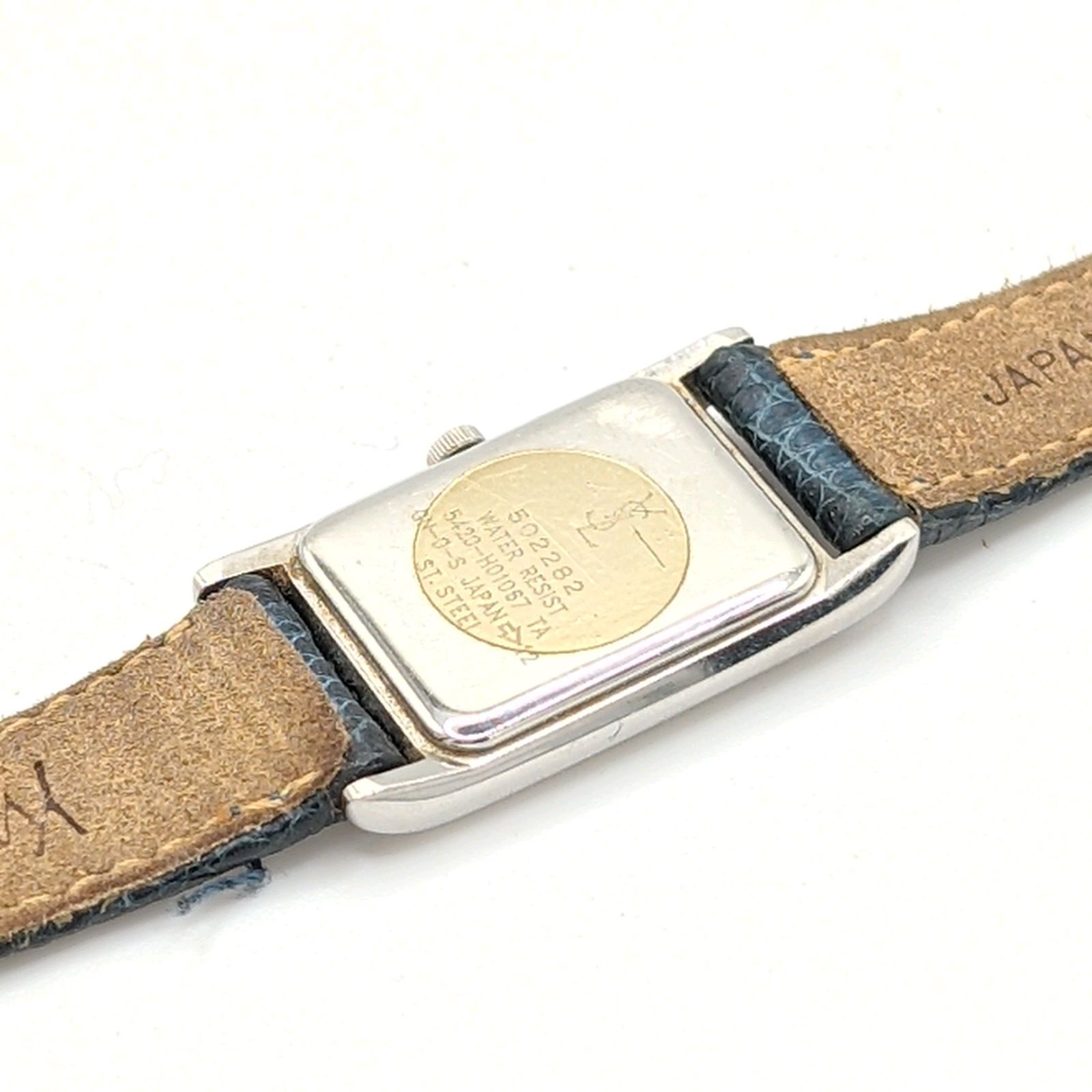 Yves Saint Laurent 5420-H01067 Watch quartz Ladies Silver Y2K 00S