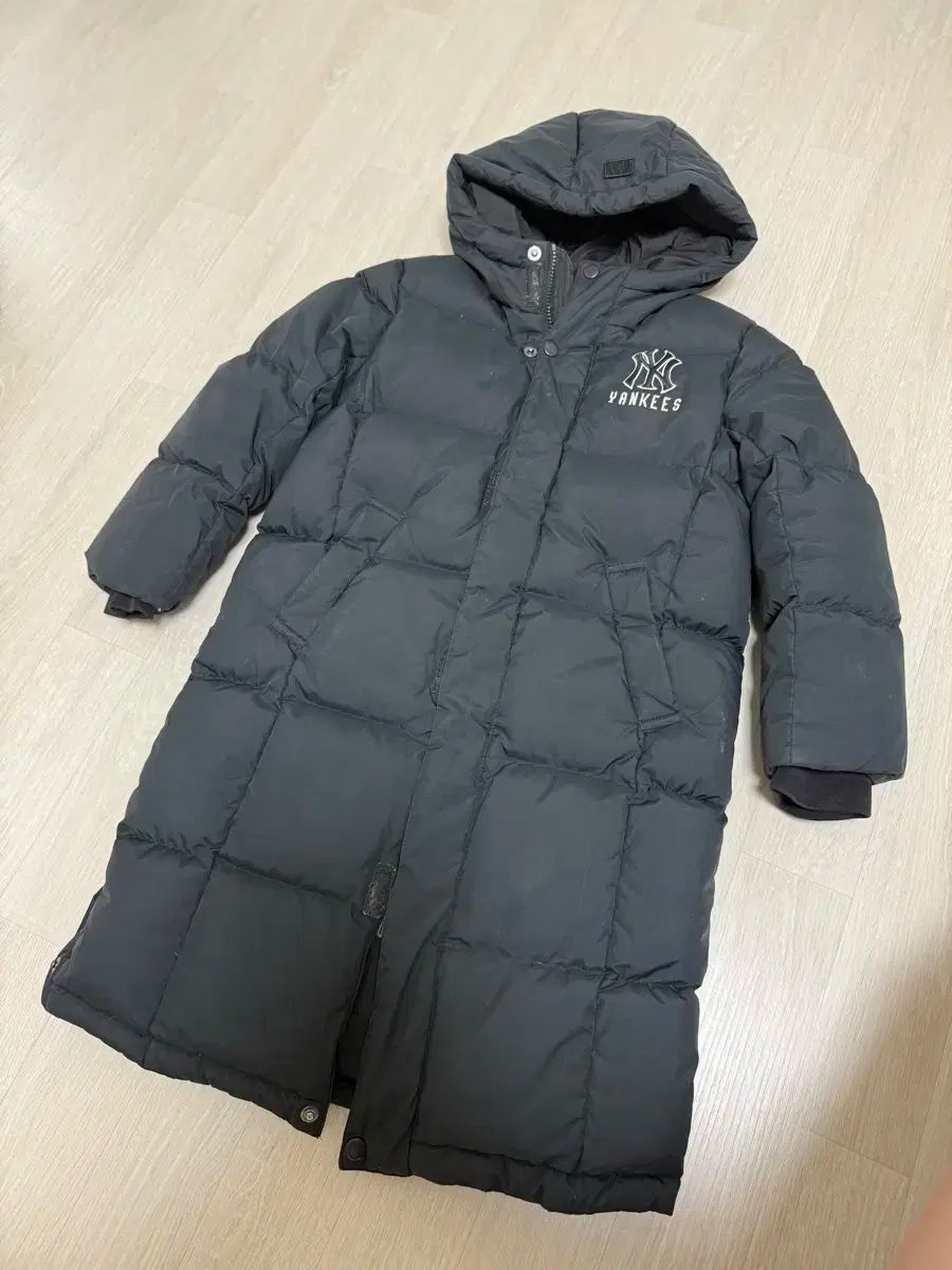 キッズ MLB ダック ダウンジャケット ロング丈 130