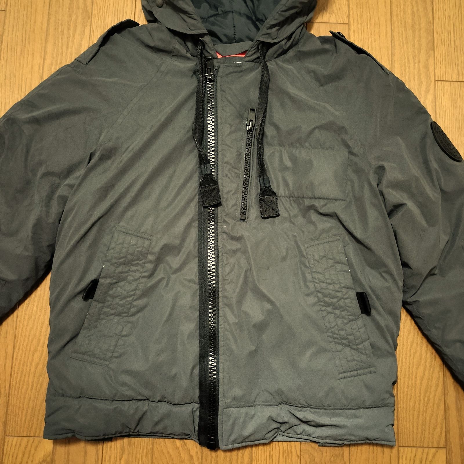 美品 DIESEL ディーゼル ジャケット L メンズ グレー 3M THINSULATE 3M 