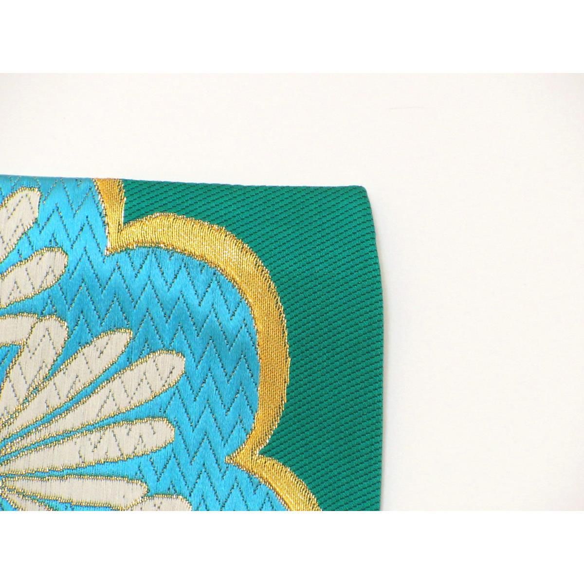 新品未使用！モール小花模様袋帯 新品未使用！モール小花模様袋帯