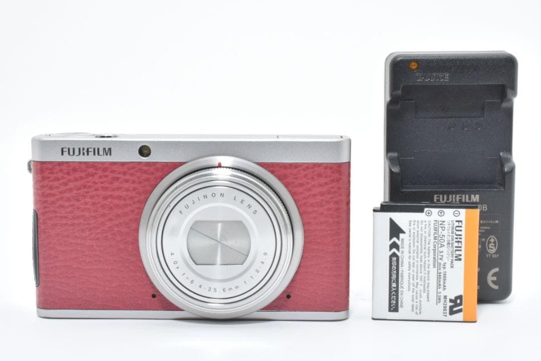 632 フジフィルム XF 1 レッド デジタルカメラ コンパクトデジタルカメラ