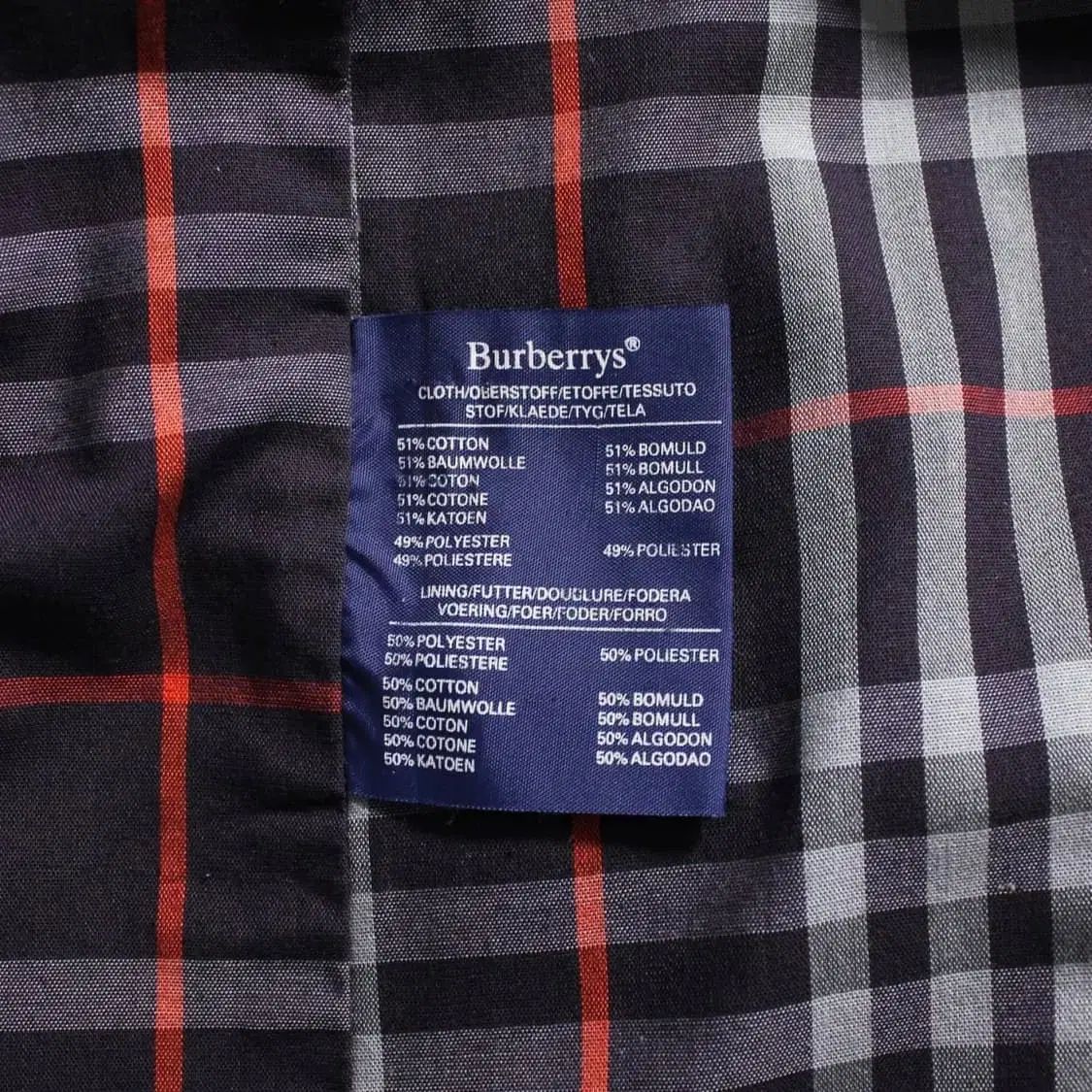 90年代 Burberrys バーバリー ネイビー Single バルマカーン コート