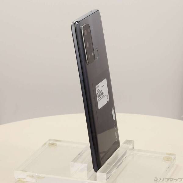 中古品〕 OPPO Reno5 A 128GB シルバーブラック A103OP Y!mobile SIM