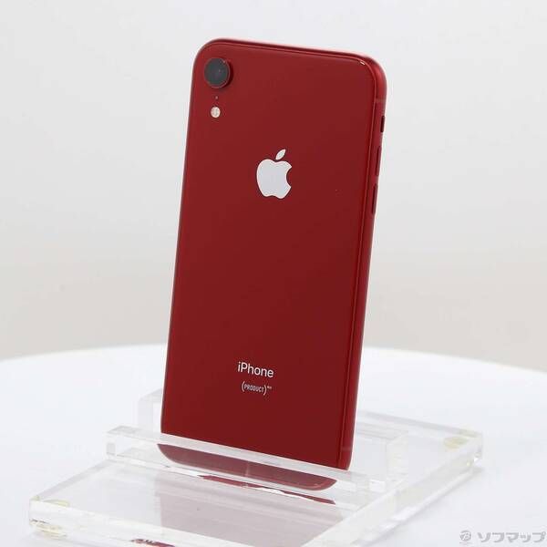 〔品〕 iPhoneXR 64GB プロダクトレッド MT062J／A SIMフリー【276】