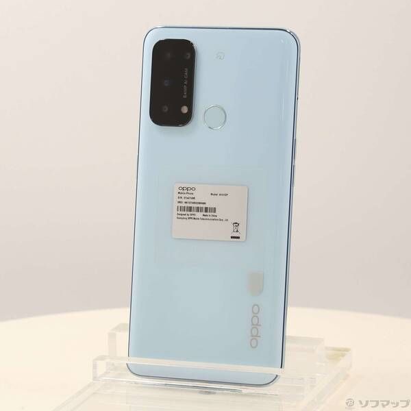 Oppo Reno5 A アイスブルー 本体 OPPO Reno5 A アイスブルー 128GB Oppo Reno5 A アイスブルー 128GB