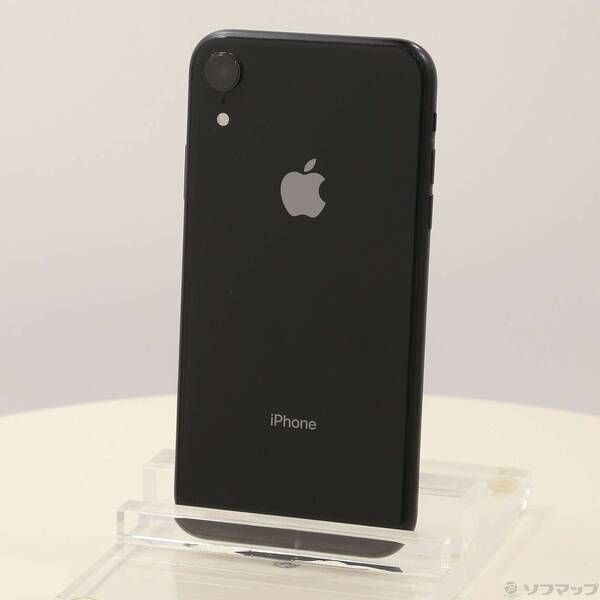 中古品〕 iPhoneXR 64GB ブラック MT002J／A SIMフリー【258】 - メルカリ